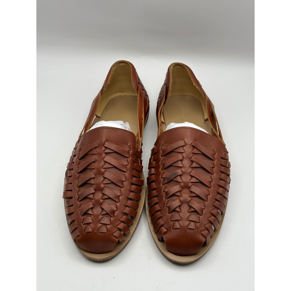 Nisolo Brandy Leather Huaraches sandals